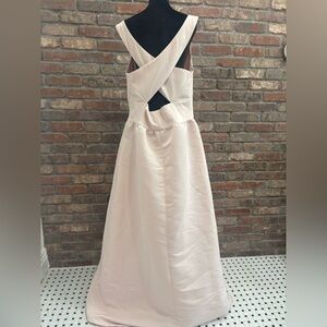New with tag Amsale Blush Pink (prom, wedding, gala) dress in size 22